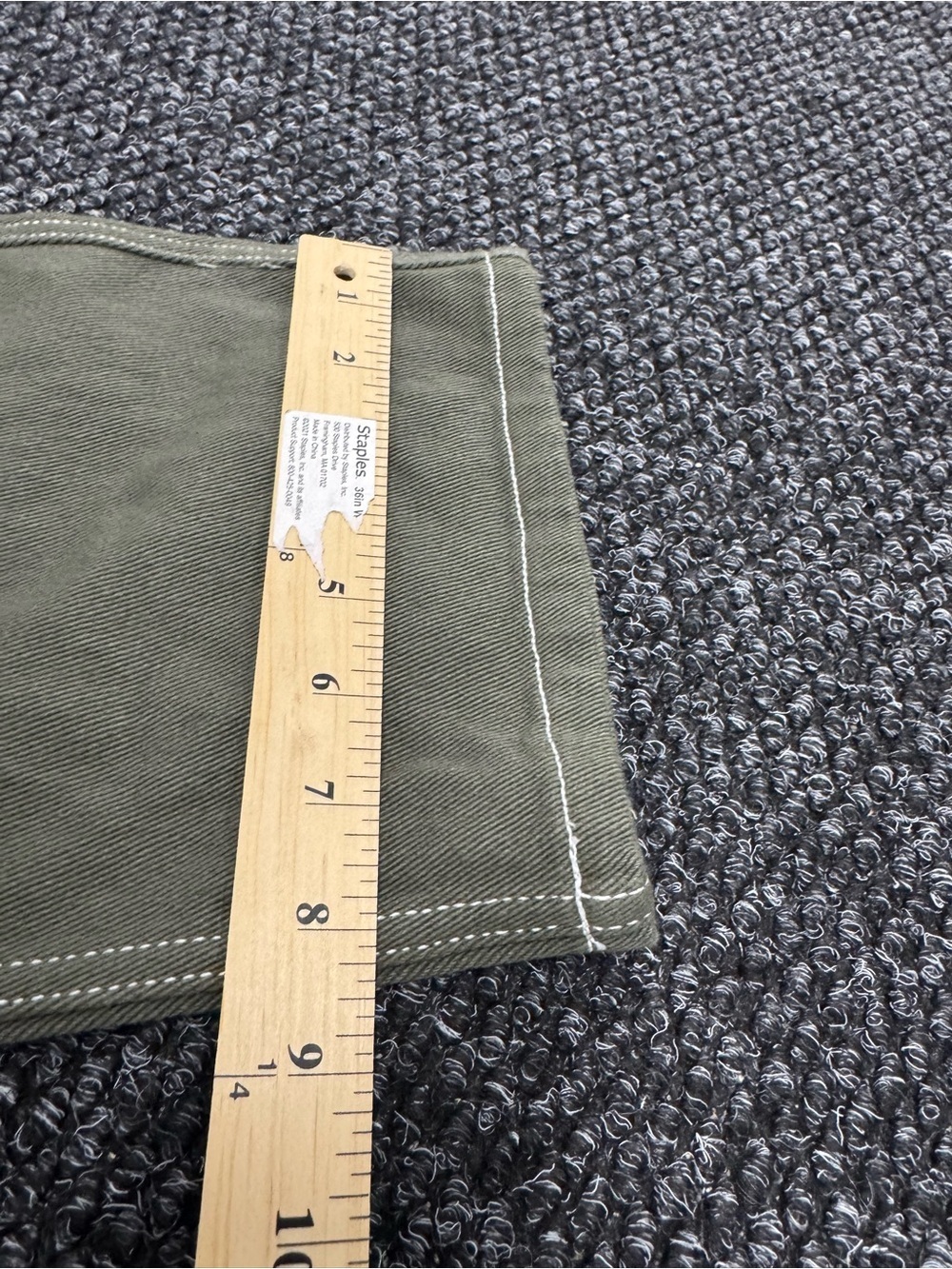 White Fox Keep On Moving Cargo Pants Khaki XL Wide Leg Utility NWT Womens - Picture 10 of 10